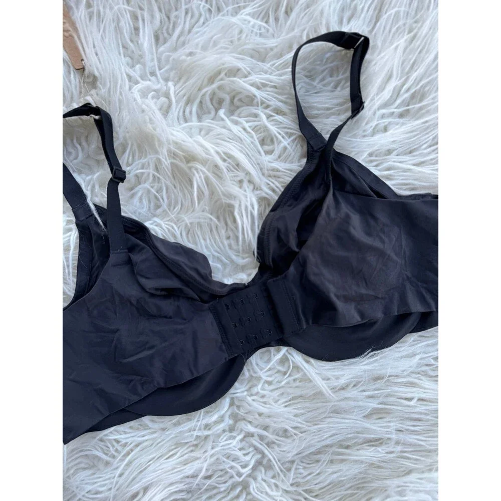 Skims Smoothing Intimates Unlined Full Coverage Bra Onyx Size 42C - Picture 6 of 8